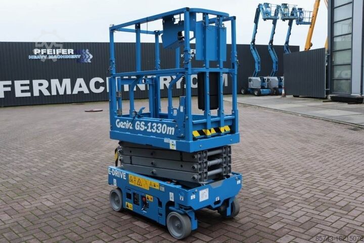 Ollós emelő Genie GS1330M Valid inspection, *Guarantee! All-Electric