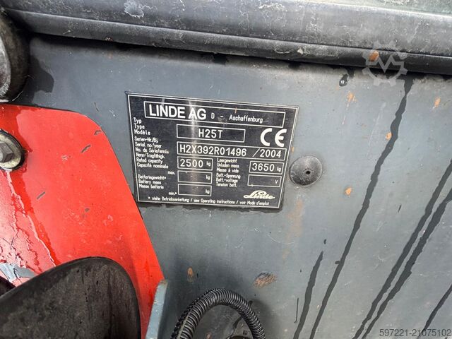 Viličari na LPG pogon Linde H25T