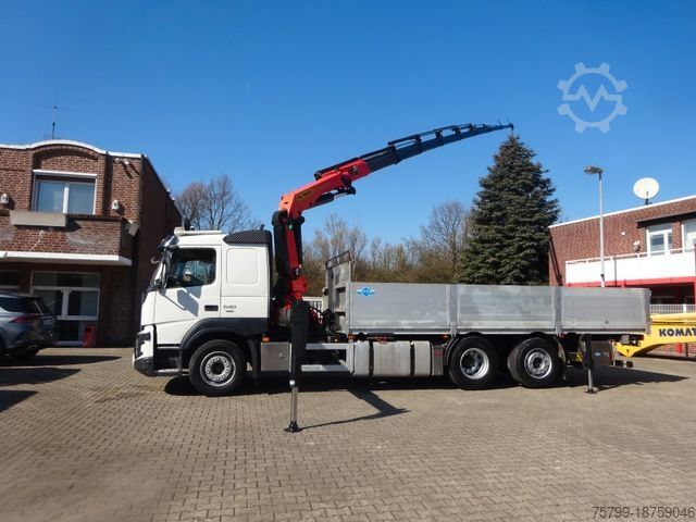 트럭 장착형 크레인 VOLVO FMX 540 Pritsche + PK 33002 Kran 6x2