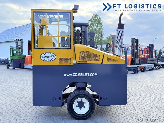 Stivuitor cu patru direcții Combilift C5000XL GAS TRIPLEX 5550 FREE-LIFT CABIN