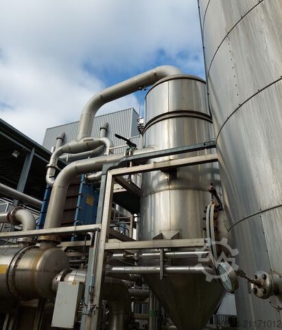 コンデンサー付き単効式真空蒸発器 ECOTECNO 8-12 m3/day