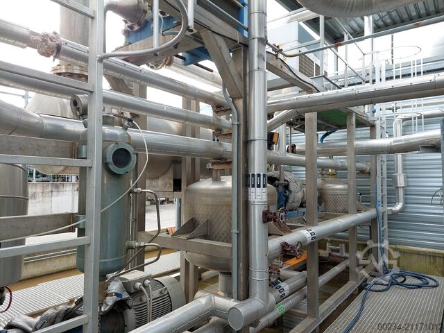 コンデンサー付き単効式真空蒸発器 ECOTECNO 8-12 m3/day