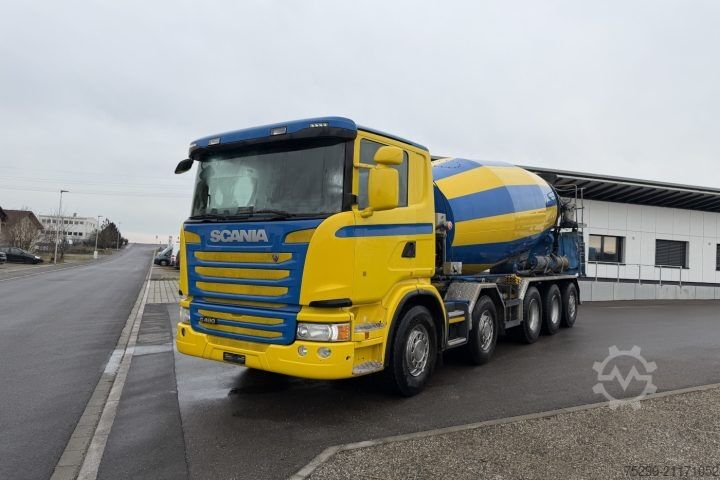 コンクリートミキサートラック Scania G490 LB10x4/6 HNA Liebherr 12m³ / Swiss-Vehicle