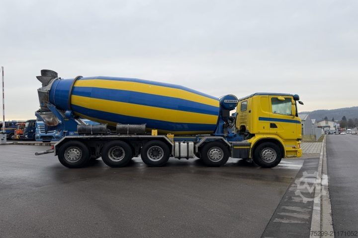 コンクリートミキサートラック Scania G490 LB10x4/6 HNA Liebherr 12m³ / Swiss-Vehicle