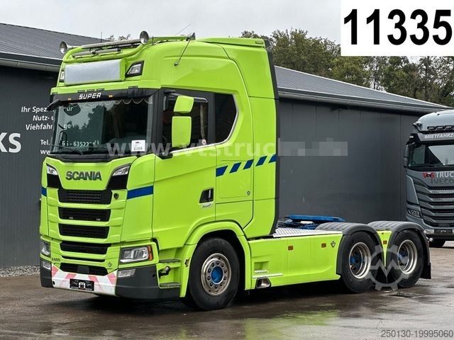 Тешки товарни камион SCANIA S650 V8 6x4, Vollluft, Retarder