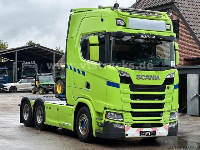 Þungur vörubíll SCANIA S650 V8 6x4, Vollluft, Retarder