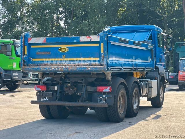 Tresidig tipplastbil MAN TGS 26.360 6x6 Meiller-DSK Euro6