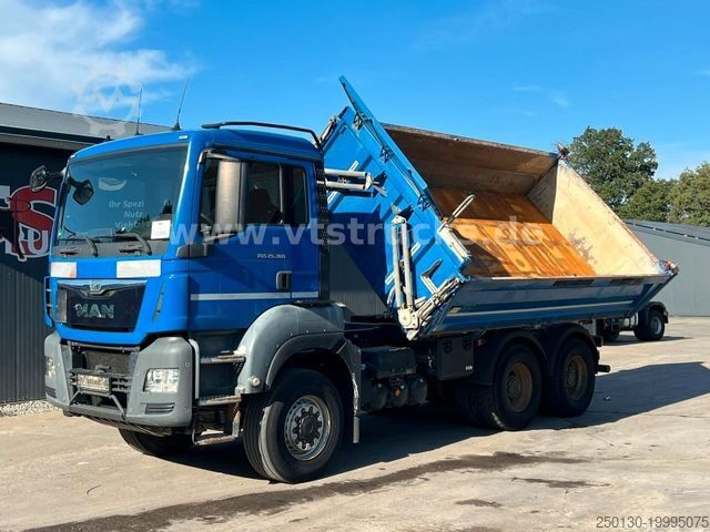 Tresidig tipplastbil MAN TGS 26.360 6x6 Meiller-DSK Euro6