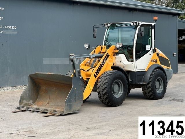 Погрузчик с колёсным шасси LIEBHERR L508C Radlader inkl Schaufel & Gabel BJ 2021