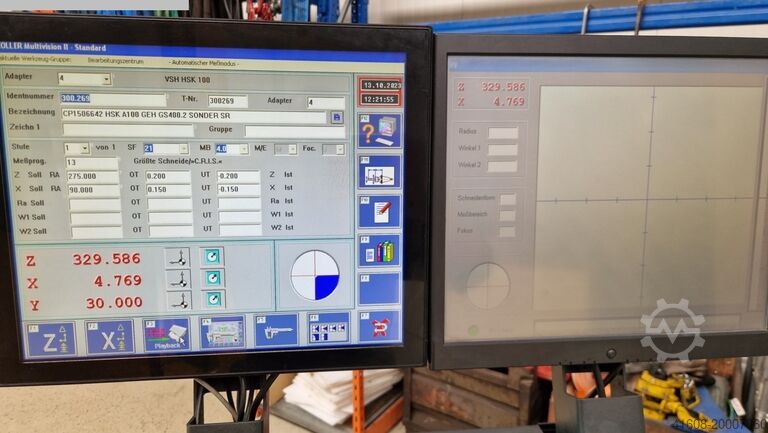 Perangkat pra-pengaturan alat CNC ZOLLER Redomatic1