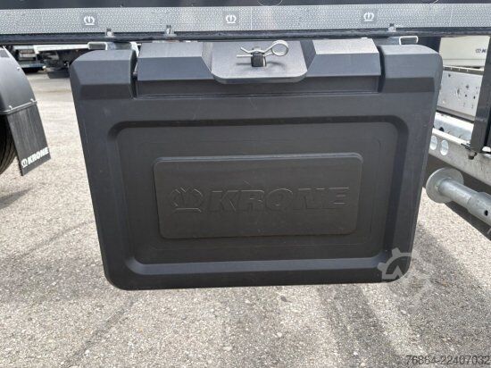 Utskiftbart chassis-tilhenger KRONE 1-ACHS LAFETTE KRONE ACHSE, HECKABSTüTZUNG,