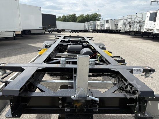 Utskiftbart chassis-tilhenger KRONE 1-ACHS LAFETTE KRONE ACHSE, HECKABSTüTZUNG,