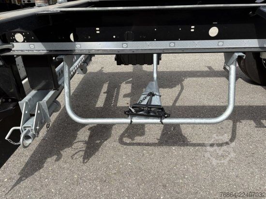 Utskiftbart chassis-tilhenger KRONE 1-ACHS LAFETTE KRONE ACHSE, HECKABSTüTZUNG,