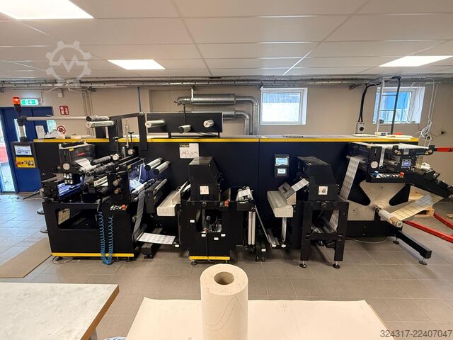 Macchina per la stampa di etichette Flexor 380 C print