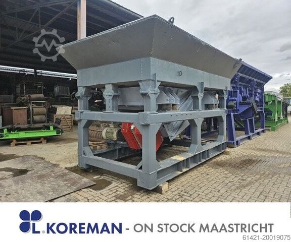 Kleemann Trichter mit Vibrationsrinne