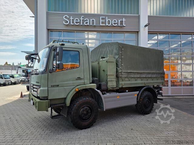  Mercedes-Benz Atego 1018 A 4x4 Pritsche Plane mehrfach vorh.