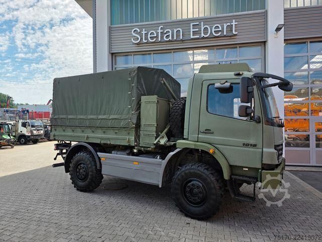  Mercedes-Benz Atego 1018 A 4x4 Pritsche Plane mehrfach vorh.