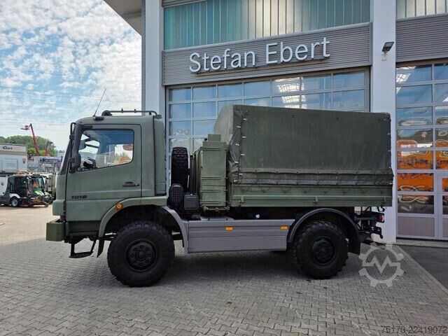  Mercedes-Benz Atego 1018 A 4x4 Pritsche Plane mehrfach vorh.