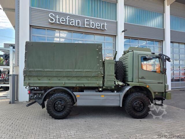  Mercedes-Benz Atego 1018 A 4x4 Pritsche Plane mehrfach vorh.