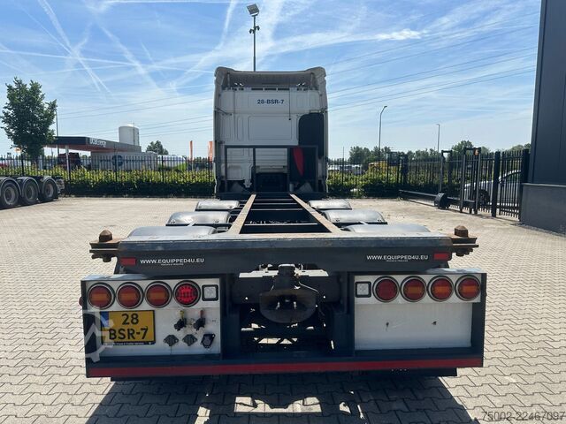 Konténerszállítás DAF XF 480 XF 480 8x2 SC BDF / 10T frontaxle / EURO...