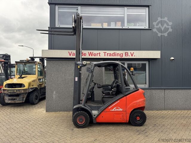 Linde H20D Dúplex 315 Elevación Libre / Desplazador Lateral / 4ª Función / VW Diésel 2004 LINDE H20D Duplo 315 Freelift / Sideshift / 4e Functie VW Diesel 2004