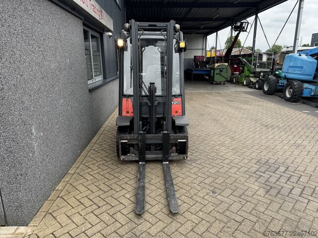 Linde H20D Dúplex 315 Elevación Libre / Desplazador Lateral / 4ª Función / VW Diésel 2004 LINDE H20D Duplo 315 Freelift / Sideshift / 4e Functie VW Diesel 2004