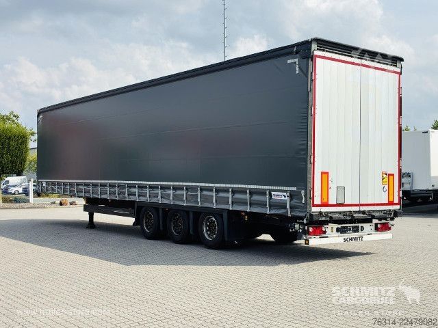 Ανοιχτό ημιρυμουλκούμενο με μουσαμά Schmitz Cargobull Curtainsider Mega Getränke