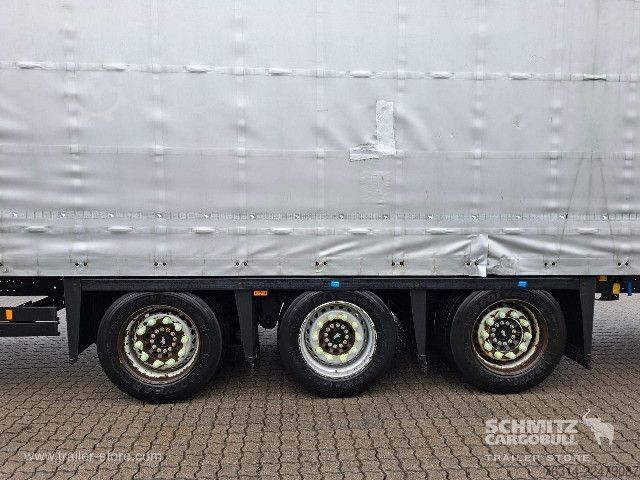 Ανοιχτό ημιρυμουλκούμενο με μουσαμά Schmitz Cargobull Curtainsider Mega Getränke