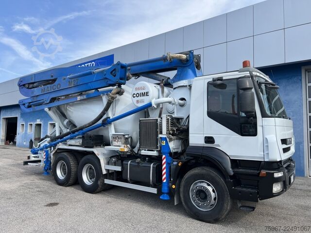 Betoonipumbaga veoauto Iveco Trakker 410