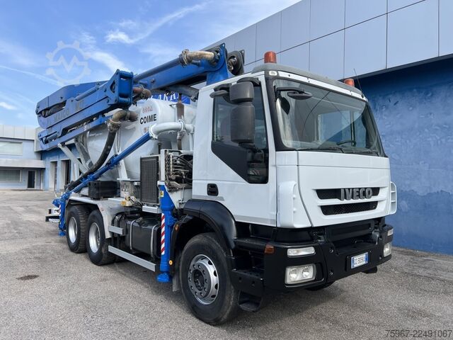 Betoonipumbaga veoauto Iveco Trakker 410
