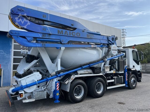 Betoonipumbaga veoauto Iveco Trakker 410