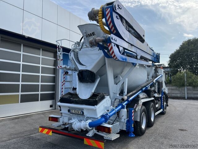 Betoonipumbaga veoauto Iveco Trakker 410