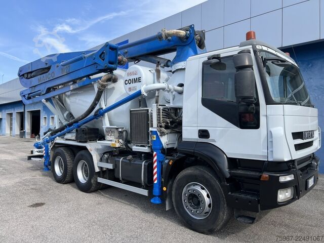 Betoonipumbaga veoauto Iveco Trakker 410