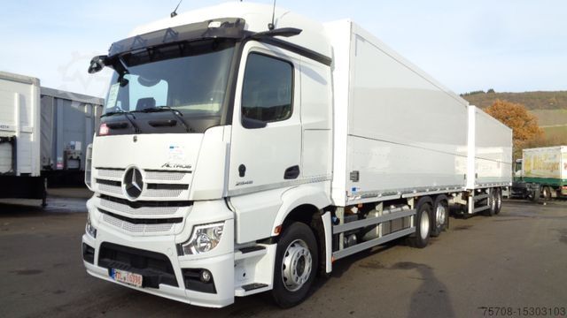 د مشروباتو لارۍ MERCEDES-BENZ 2548 Actros*7,7 m Schwenkwand*NLA*LBW*kpl. Zug