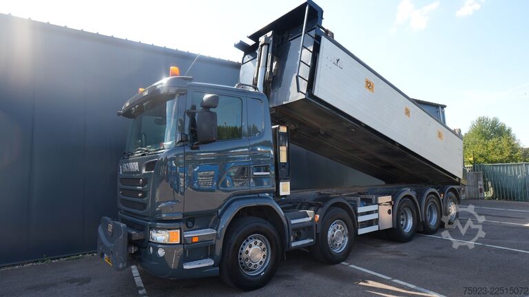 Trukkabíll Scania G 410 10x4 Tipper truck 626.200km