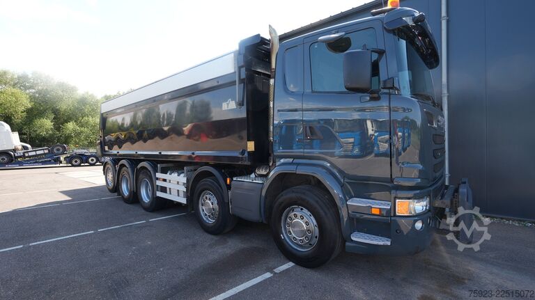Trukkabíll Scania G 410 10x4 Tipper truck 626.200km
