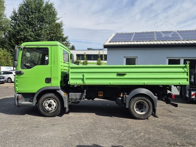 Özelleştirilmiş panelvan man TGL 8.210 Meiller Kipper 2x AHK