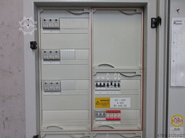 Quadro elétrico, distribuidor, distribuidor de energia Siemens Hauptverteiler Unterverteiler Sikus 630 Energieverteiler 400V 100A