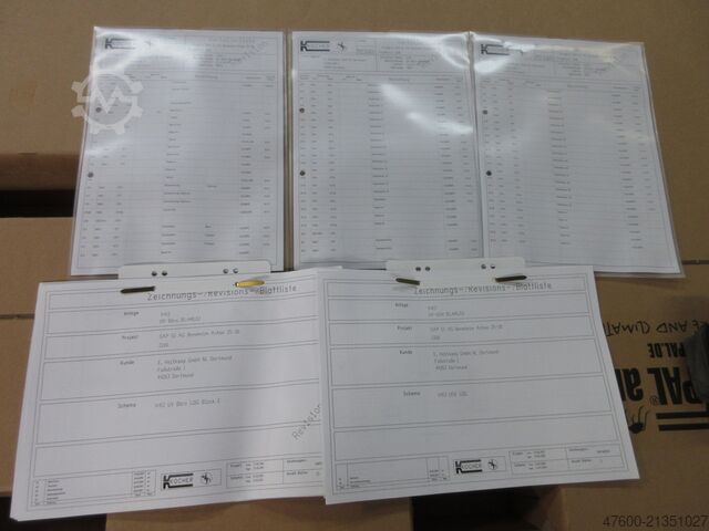 Quadro elétrico, distribuidor, distribuidor de energia Siemens Hauptverteiler Unterverteiler Sikus 630 Energieverteiler 400V 100A