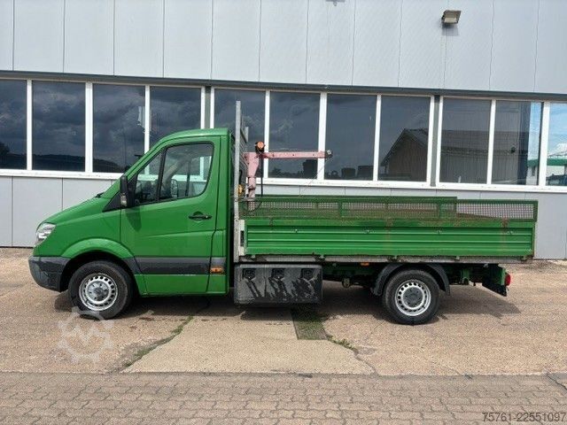 Pick-up kombi MERCEDES-BENZ Sprinter 313 CDI Pritsche Kran