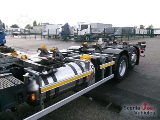 Felépítménycserélő teherautó Scania R 410 B6x2*4NB SDG LNG GAS