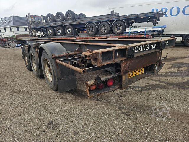 Konteineru pārvadājumi VAN HOOL 40 FOOT  CONTAINER CHASSIS / 20 FOOT/ STEEL SUS...