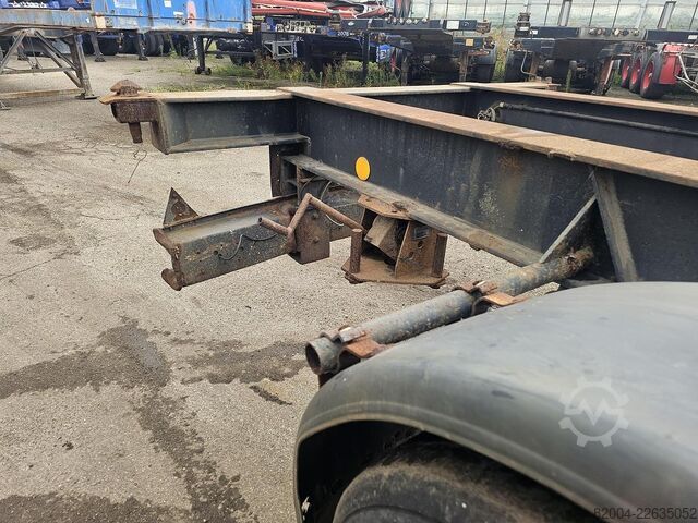 Transporte de contentores VAN HOOL 40 FOOT  CONTAINER CHASSIS / 20 FOOT/ STEEL SUS...