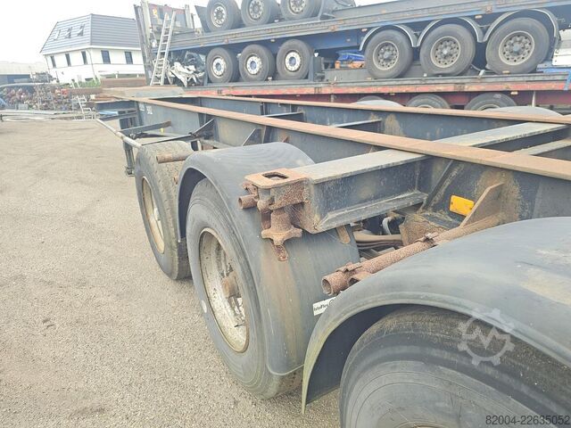 Transporte de contentores VAN HOOL 40 FOOT  CONTAINER CHASSIS / 20 FOOT/ STEEL SUS...