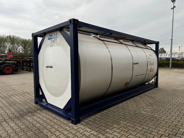 Tankbeholder CIMC 20FT ISO, 25.090L / 1-COMP / 3 BAFFELS / T12 / ...