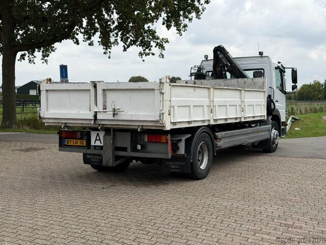 Tipper med kran Mercedes-Benz Atego 1218 KRAAN/KIPPER!!MANUELL!!