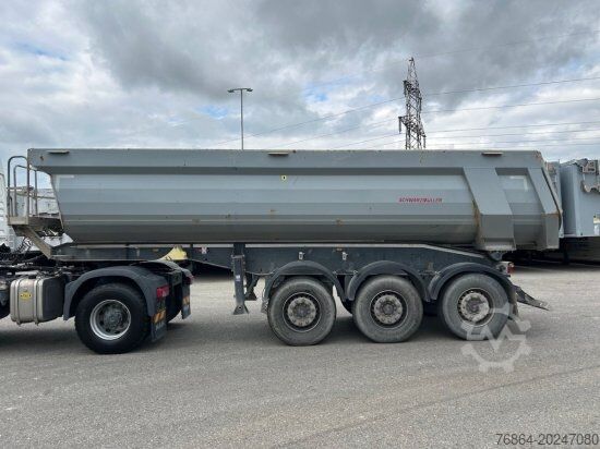Tippsemi SCHWARZMüLLER KIPPMULDE 25M³, SAF, ROLLPLANE, PODEST, HYVA