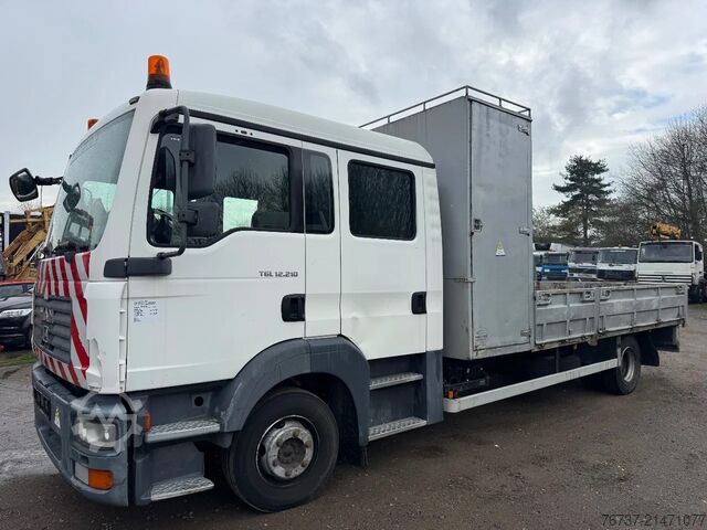 Ladepritsche MAN TGL 12.210 **BELGIAN TRUCK-EURO 4-MANUAL GEARBOX**