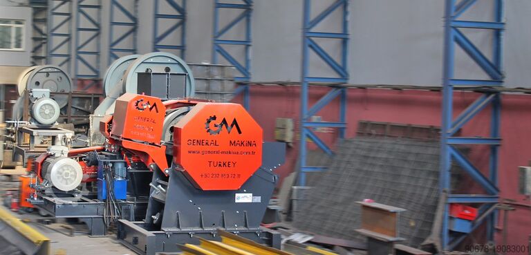 Backenbrecher mit einer Kapazität von 60 bis 225 TpH General Makina GPJ 90