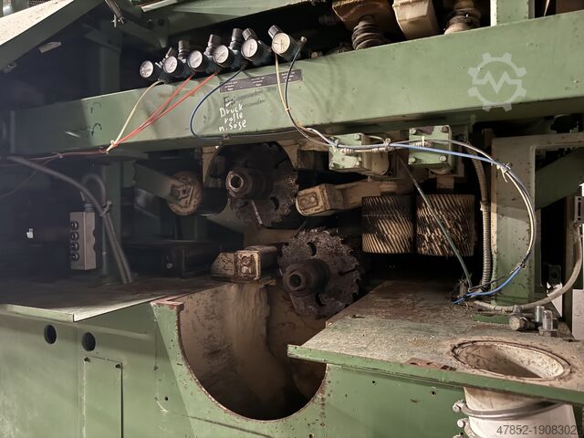 Doppelwellenkreissäge Kreuzsäge Grimme Kreuzholzsäge DW-V2-H2-200/200